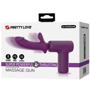 Dj Scholar Massager 5 Einstellungen Lila von Pretty Love C-Type