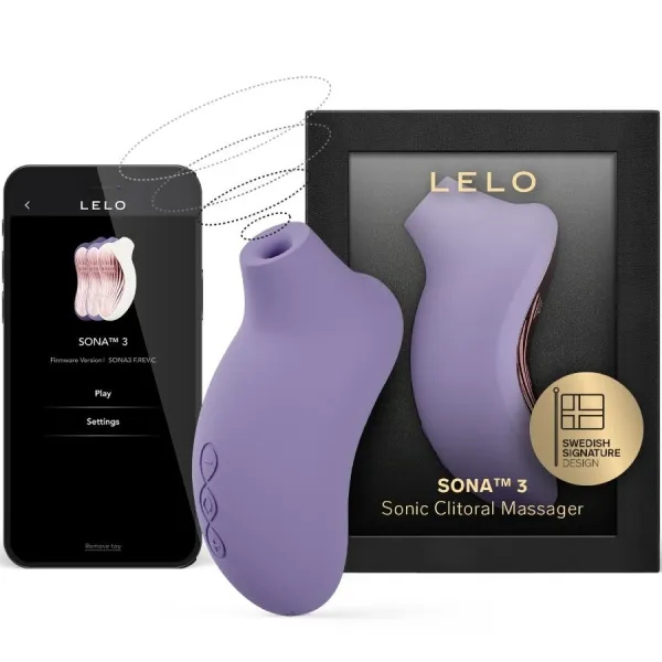 Sona 3 Sonic Clitoral Massager Violet Dusk von Lelo | Fesselliebe.de