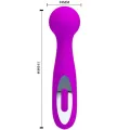 Wade wiederaufladbares Massager 12 Funktionen von Pretty Love