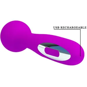 Wade wiederaufladbares Massager 12 Funktionen von Pretty Love