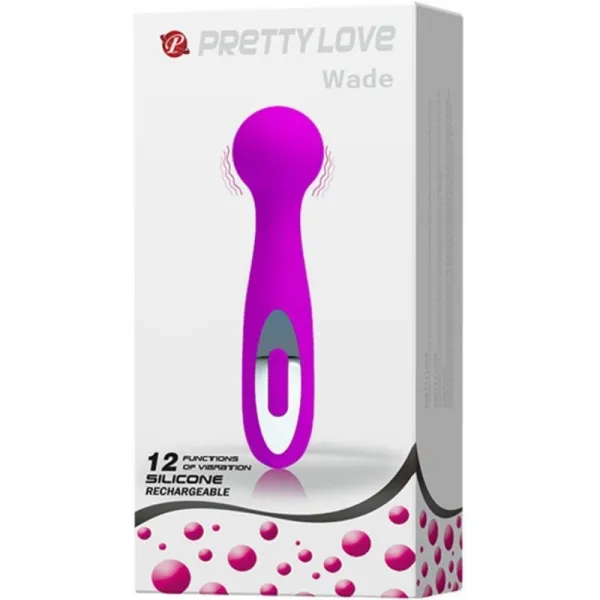 Wade wiederaufladbares Massager 12 Funktionen von Pretty Love | Fesselliebe.de
