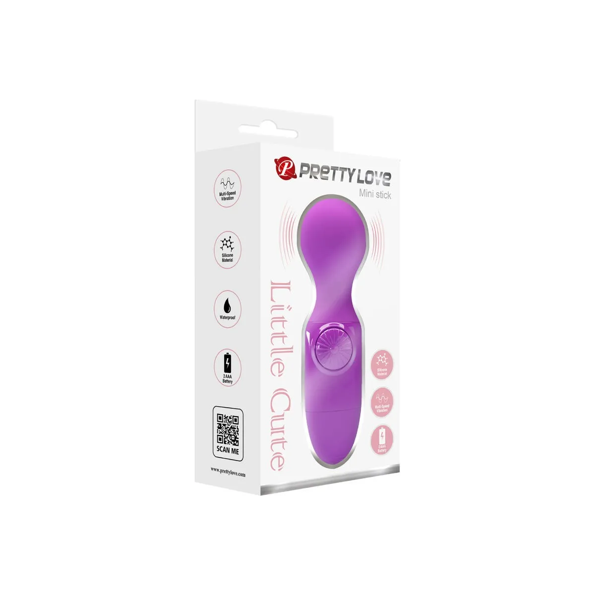 Lila Mini-Persönliches Massager von Pretty Love | Fesselliebe.de
