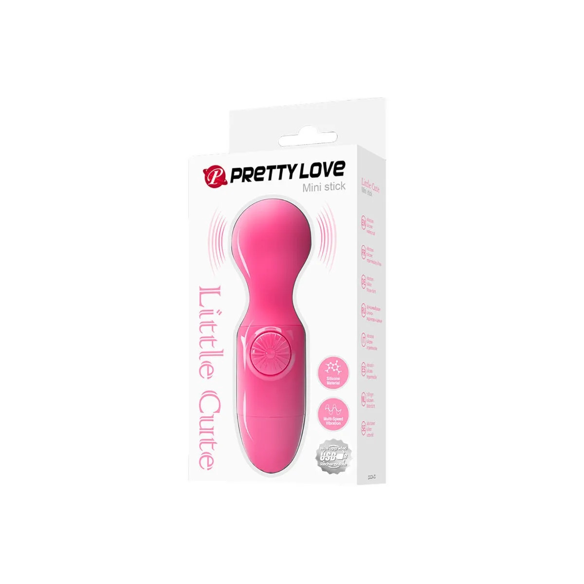 Magenta Mini Persönliches Massager von Pretty Love | Fesselliebe.de