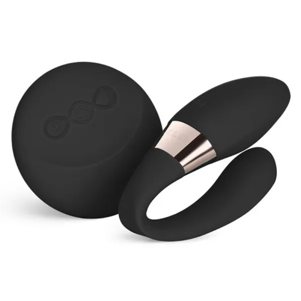 Tiani Duo Schwarzes Paarmassager von Lelo | Fesselliebe.de
