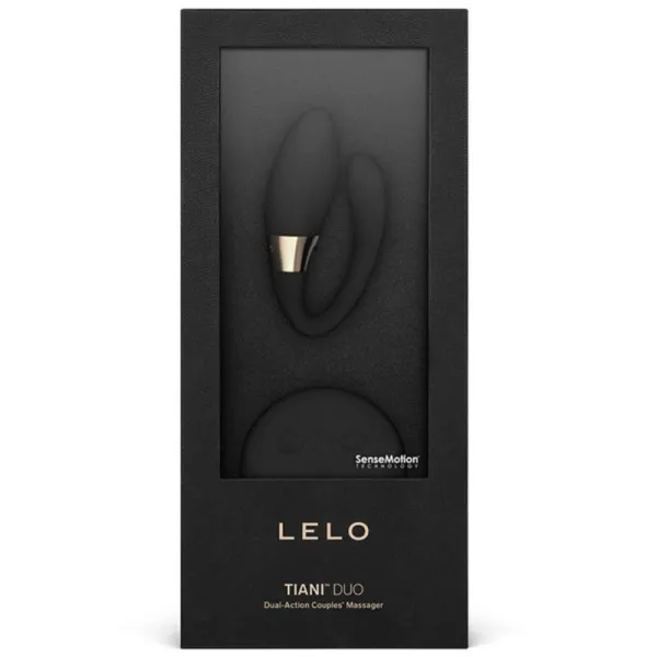 Tiani Duo Schwarzes Paarmassager von Lelo | Fesselliebe.de