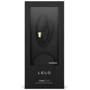 Tiani Duo Schwarzes Paarmassager von Lelo