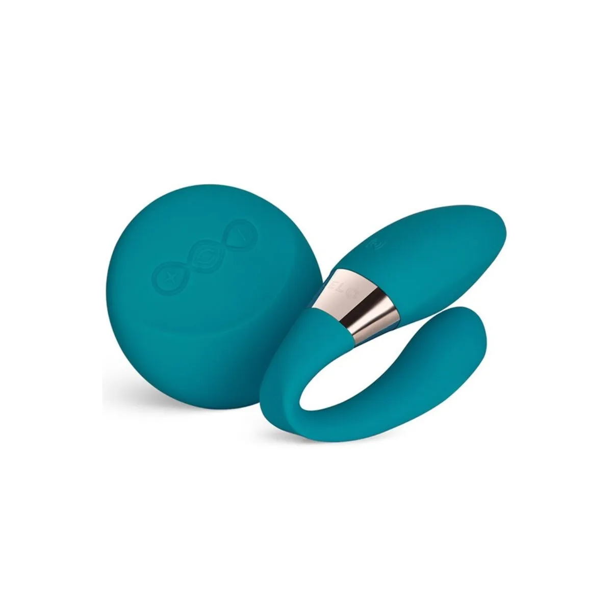 Tiani Duo Blauer Paarmassager von Lelo | Fesselliebe.de