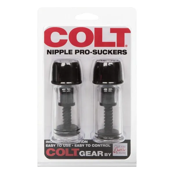 Colt Schwarze Brustkopfsaugnapf von Calexotics | Fesselliebe.de