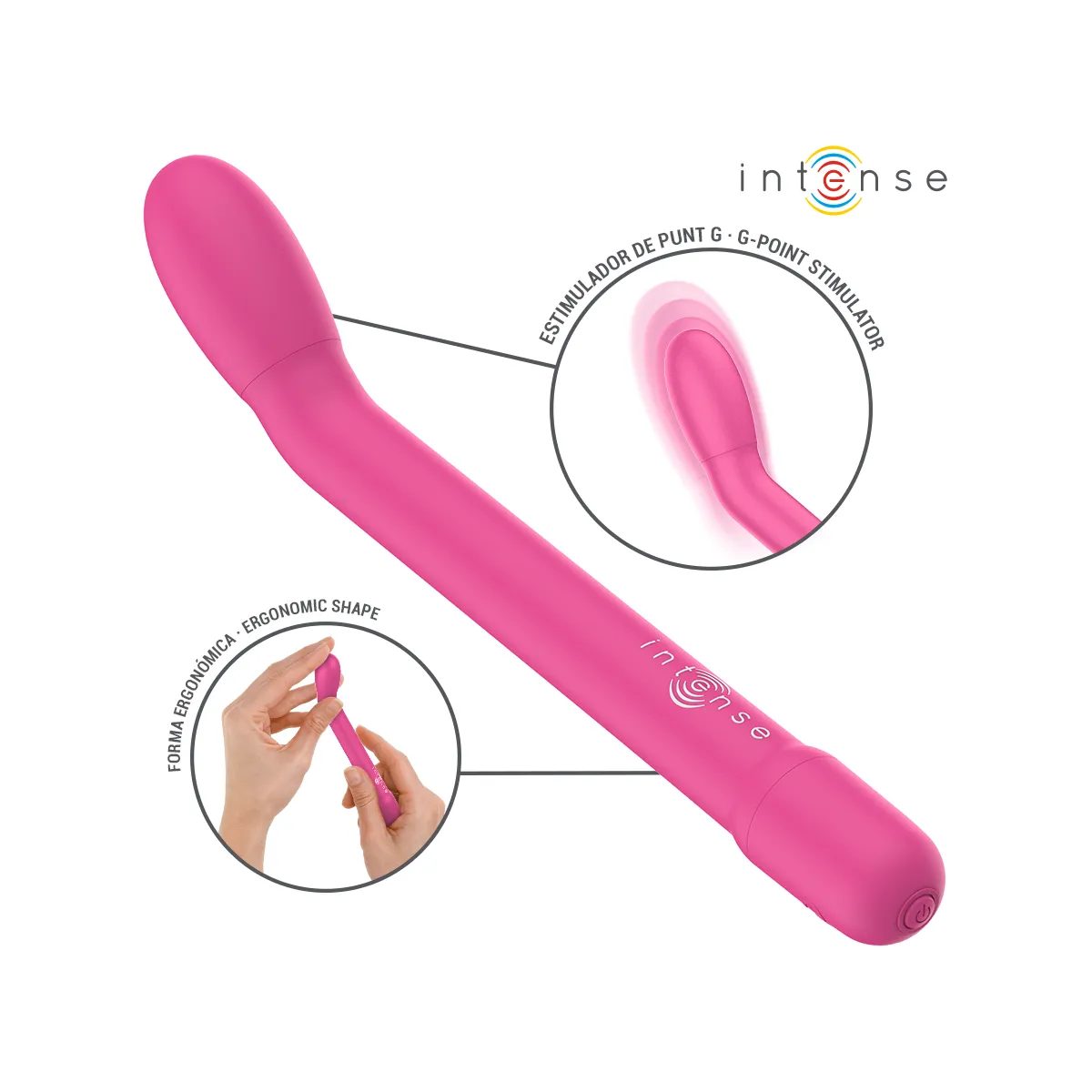 Karlie wiederaufladbarer G-Spot-Stimulator Rosa von Intense Fun | Fesselliebe.de