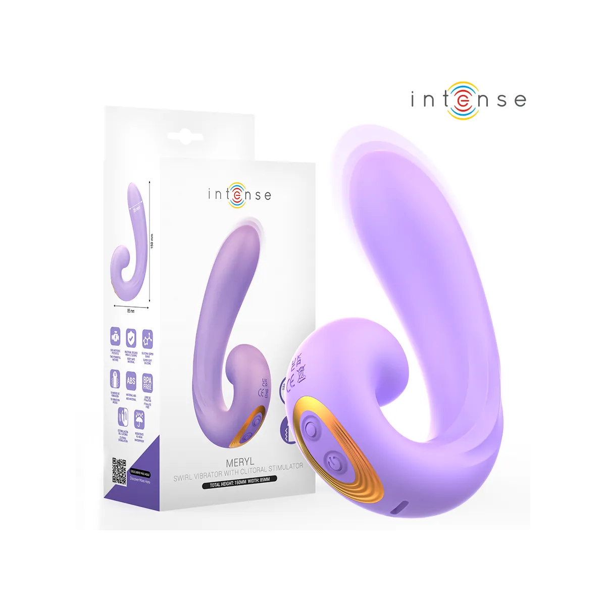 Meryl Doppelvibration Klitorisstimulator von Intense Fun | Fesselliebe.de