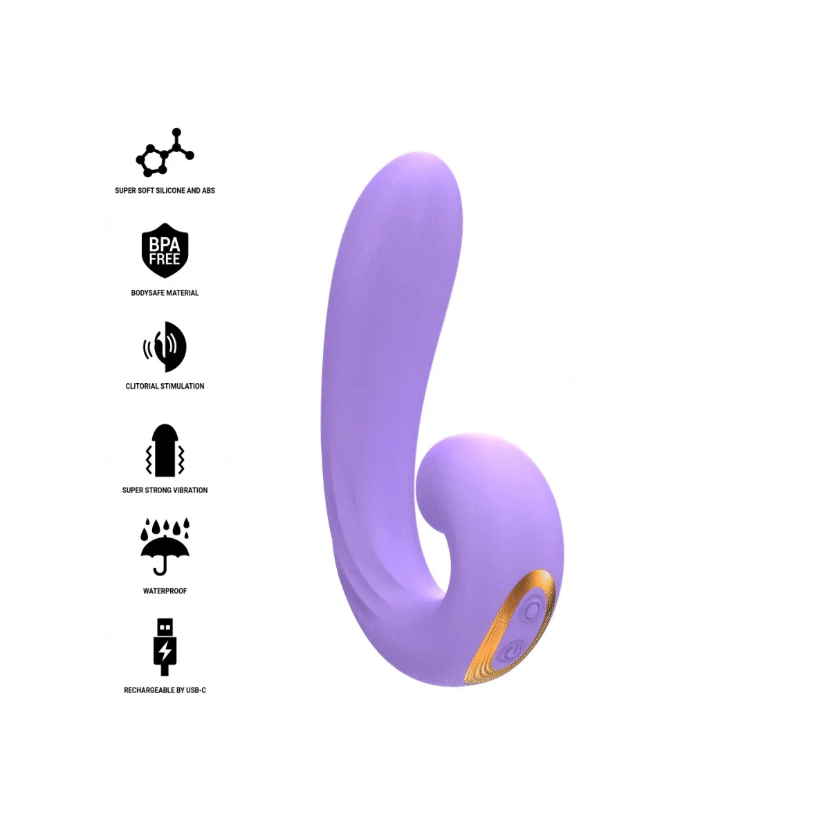 Meryl Doppelvibration Klitorisstimulator von Intense Fun | Fesselliebe.de