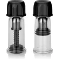 Vaccum Twist Nippel-Saugnapf Schwarz von Calexotics