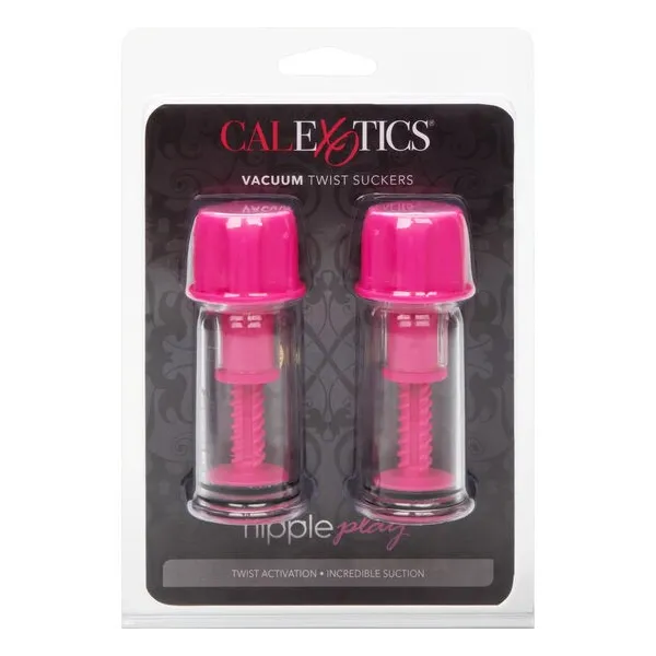 Vaccum Twist Rosa Brustspitzen-Saugnapf von Calexotics | Fesselliebe.de