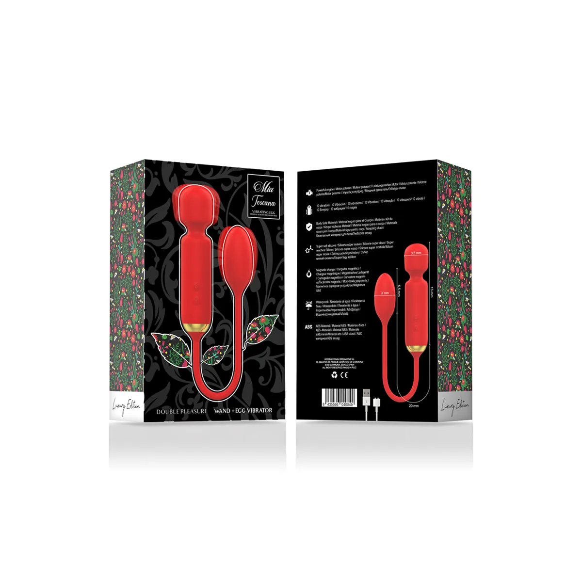 Toscana Doppelter Genussstab + Vibrierendes Ei von Mia | Fesselliebe.de