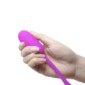 Julius Wasserdichtes, wiederaufladbares Vibrationsei Lila von Pretty Love Smart