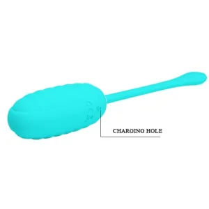 Kirk Hellgrünes wiederaufladbares Vibrierendes Ei von Pretty Love Smart