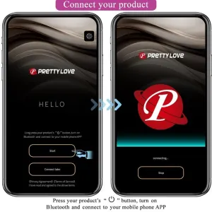 Catalina Pink wiederaufladbares Vibrierendes Ei von Pretty Love Smart