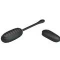 Doreen Luxury wiederaufladbares Vibrierendes Ei Schwarz mit Fernbedienung von Pretty Love Smart