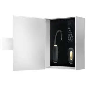 Doreen Luxury wiederaufladbares Vibrierendes Ei Schwarz mit Fernbedienung von Pretty Love Smart