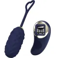 Vivian Blue Vibrations-Ei mit Fernbedienung von Pretty Love Led