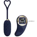 Vivian Blue Vibrations-Ei mit Fernbedienung von Pretty Love Led