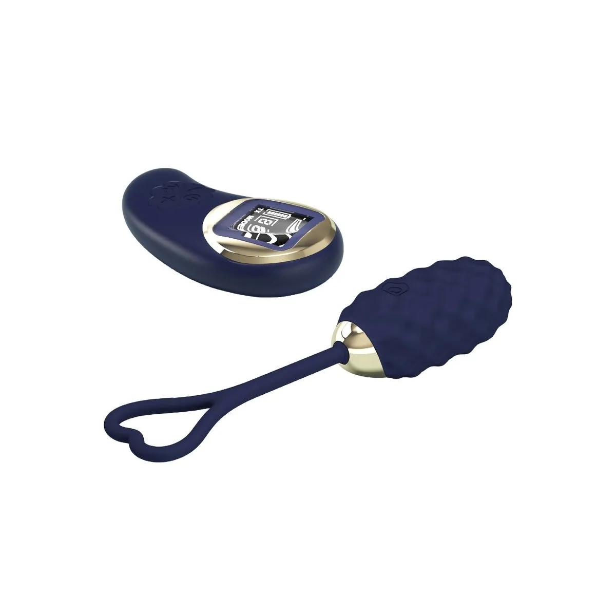 Vivian Blue Vibrations-Ei mit Fernbedienung von Pretty Love Led | Fesselliebe.de