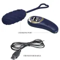Vivian Blue Vibrations-Ei mit Fernbedienung von Pretty Love Led