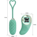 Vivian Green Vibrierendes Ei mit Fernbedienung von Pretty Love Led