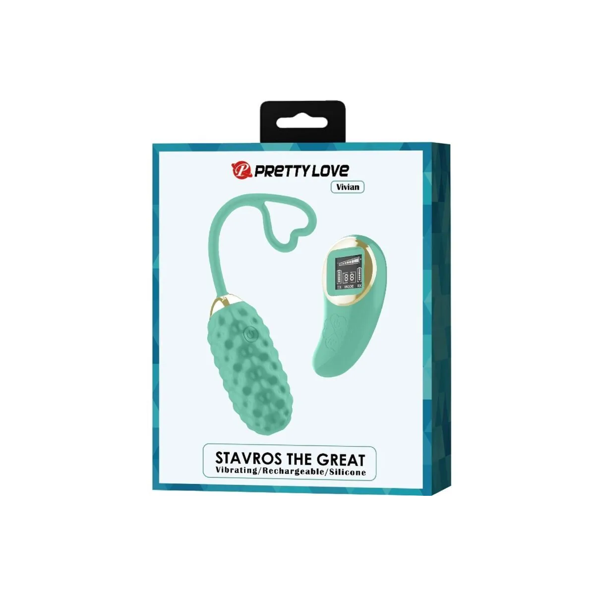 Vivian Green Vibrierendes Ei mit Fernbedienung von Pretty Love Led | Fesselliebe.de