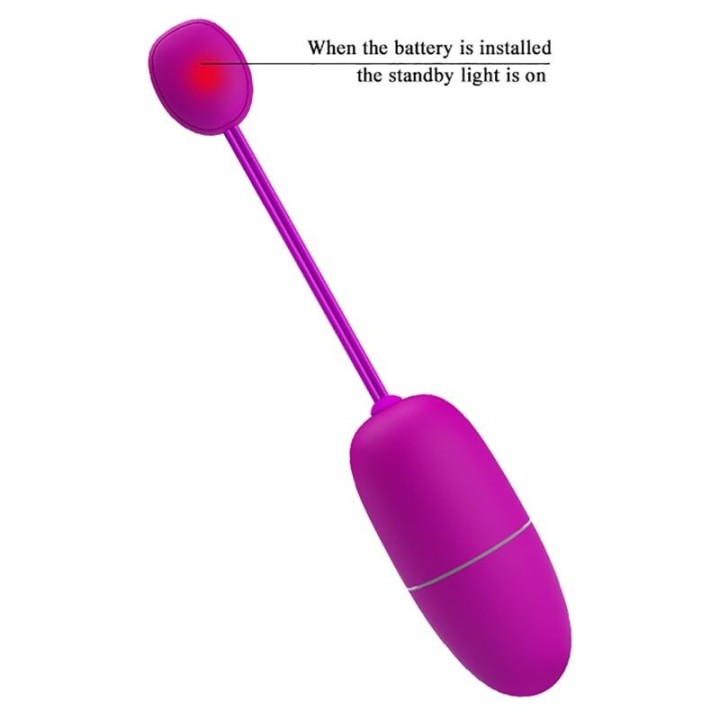 Vibrierendes Ei der Nymphe, App-Gesteuert, Lila von Pretty Love Bottom | Fesselliebe.de