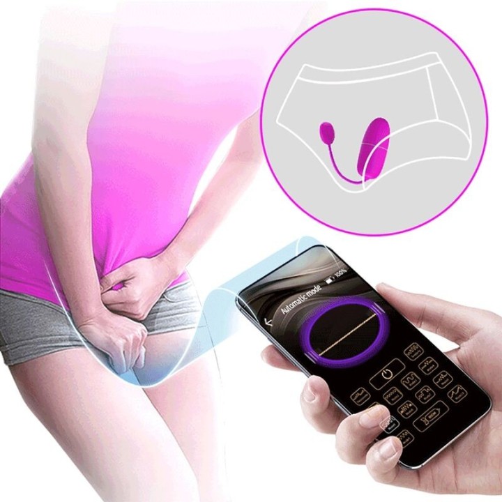 Vibrierendes Ei der Nymphe, App-Gesteuert, Lila von Pretty Love Bottom | Fesselliebe.de