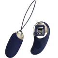 Mina Vibrierendes Ei mit Fernbedienung Blau von Pretty Love Led