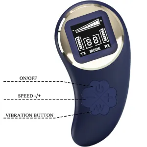 Mina Vibrierendes Ei mit Fernbedienung Blau von Pretty Love Led