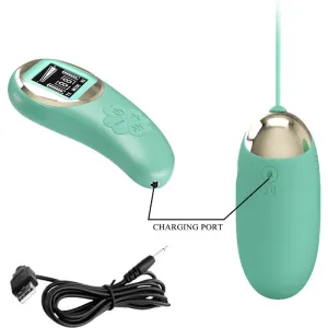 Grüne mit Fernbedienung, Vibrierende Eiermine von Pretty Love Led