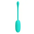 Julius Wasserdichtes, wiederaufladbares Vibrierei Aqua Green von Pretty Love Smart