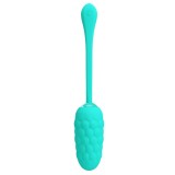 Vibrierendes Ei mit wiederaufladbarer Meerestextur In Aquagrün von Pretty Love Smart | Fesselliebe.de