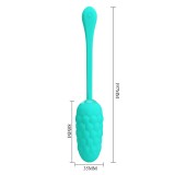 Vibrierendes Ei mit wiederaufladbarer Meerestextur In Aquagrün von Pretty Love Smart | Fesselliebe.de