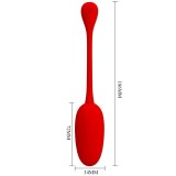 Knucker Red wiederaufladbares Vibrations-Ei von Pretty Love Flirtation | Fesselliebe.de