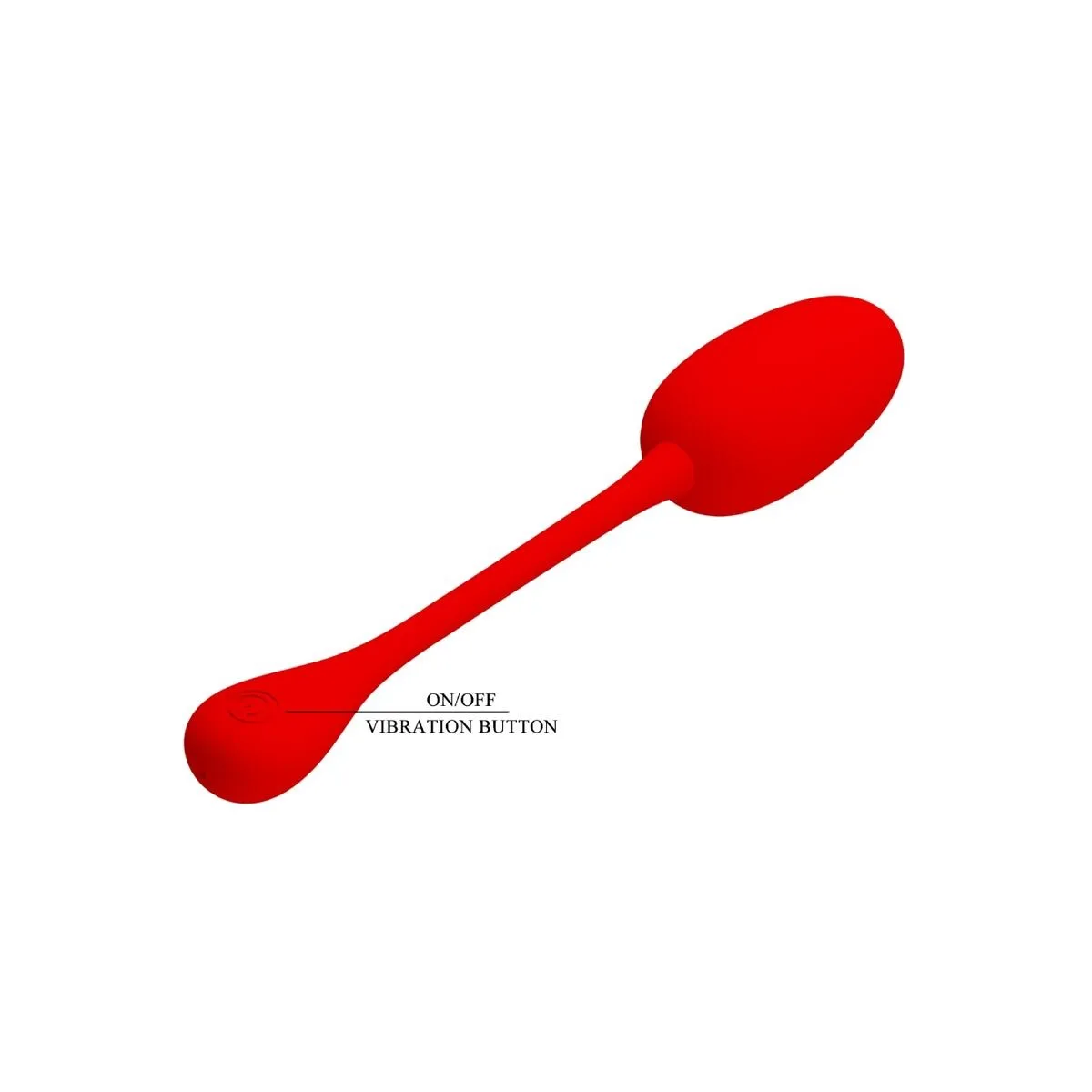 Knucker Red wiederaufladbares Vibrations-Ei von Pretty Love Flirtation | Fesselliebe.de