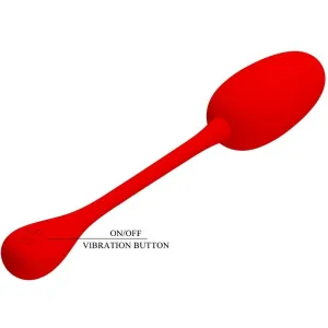 Knucker Red wiederaufladbares Vibrations-Ei von Pretty Love Flirtation