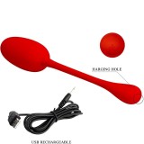 Knucker Red wiederaufladbares Vibrations-Ei von Pretty Love Flirtation | Fesselliebe.de