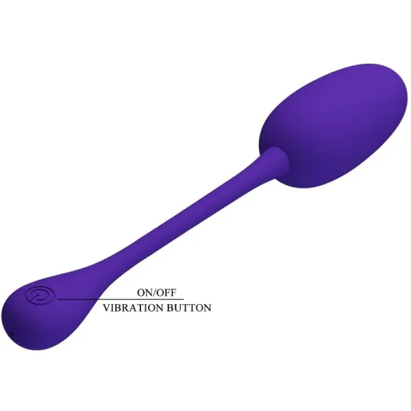 Knucker Purple wiederaufladbares Vibrations-Ei von Pretty Love Flirtation | Fesselliebe.de