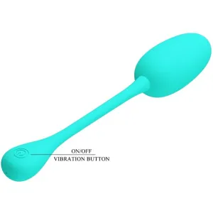 Knucker Water Green wiederaufladbares Vibrations-Ei von Pretty Love Flirtation