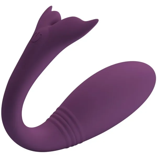 Jayleen Vibrator mit App-Fernbedienung Lila von Pretty Love Led | Fesselliebe.de
