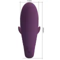 Jayleen Vibrator mit App-Fernbedienung Lila von Pretty Love Led
