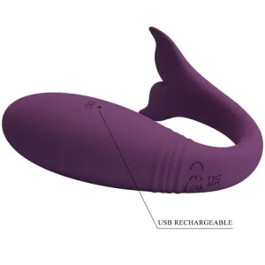 Jayleen Vibrator mit App-Fernbedienung Lila von Pretty Love Led