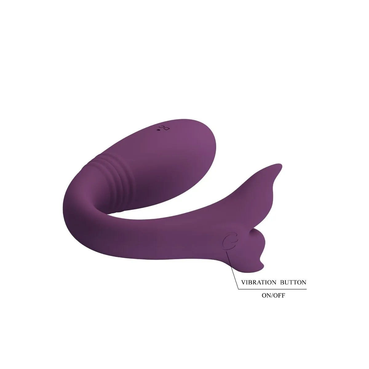 Jayleen Vibrator mit App-Fernbedienung Lila von Pretty Love Led | Fesselliebe.de