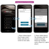 Catalina Vibrator App mit Fernbedienung Lila von Pretty Love Led | Fesselliebe.de