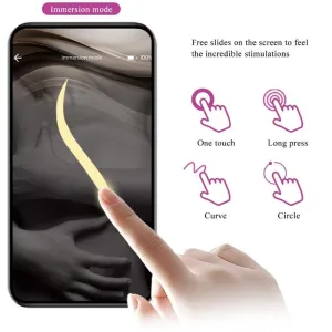 Catalina Vibrator App mit Fernbedienung Lila von Pretty Love Led