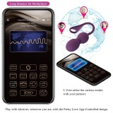 Elvira Kegel Balls App mit Fernbedienung Lila von Pretty Love | Fesselliebe.de